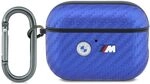 CG MOBILE BMW M Carbon Metal Logo Futteral f&uuml;r AirPods Pro 3 (Hellblau) | CG MOBILE