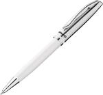 Pelikan Jazz Classic K35 Kugelschreiber Weiss, Metallkuli, nachf&uuml;llbar, mit Clip,