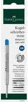 Faber-Castell 148793 Kugelschreibermine, Mine XB, blau (5x blau)