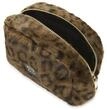 CODELLO Fake FUR Cosmetic Bag Polyester Leo - 21X14X8,5CM | leo design