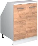 Vicco Dachschr&auml;genschrank Rion, Goldkraft Eiche/Wei&szlig; | Robuste Front &middot; Tiefe...