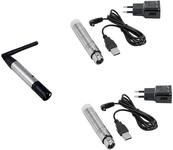 EUROLITE Set QuickDMX 1x Sender + 2x AKKU Empf&auml;nger