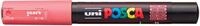 POSCA 186727 - POSCA Marker mit extra feiner Rundspitze, korallenrosa