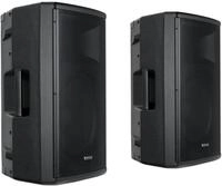 Pronomic E-212 MA Stereo Set - 2 aktive 2-Wege Boxen - Leistung: 2X 120 Watt...