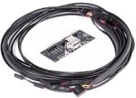 Alphacool Front I/O-Panel mit USB 2.0 und Kabelsatz f&uuml;r Servergeh&auml;use