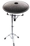 Fame 14" Copper Tongue Drum Set, Black Sparkle Finish, 14 T&ouml;ne, inklusive...