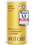 VETAIN Veganes Proteinpulver Banane - 20g Eiwei&szlig; - 100% Bio & fermentiert |...