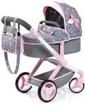 Bayer Design Puppenwagen Xeo mit Tasche, h&ouml;henverstellbar, wandelbar | Puppenwagen