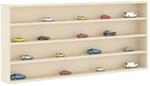 vidaXL Wandmontiertes Sammlerschrank-Displayregal aus Holz &ndash; Dekorative...