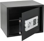 HMF Safe Tresor f&uuml;r Zuhause, Hotel oder B&uuml;ro, M&ouml;beltresor mit Zahlenschloss...