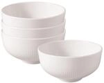 Villeroy & Boch Afina Sch&uuml;ssel f&uuml;r Suppen 4er Set, Salate und Desserts,...