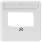 Rutenbeck 13910053 &ndash; Zentralplatte unterputz 2 x RJ45 Fenster r&oacute;tulado wei&szlig;...