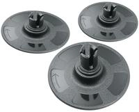 Bosch 3x Schleifteller, Easy Curv Schleifmaschine 12 | 131 x 48 mm,