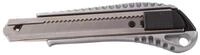 Toolland Robustes Abbrechklingenmesser, Aluminiumgeh&auml;use, 18 mm, 86 g