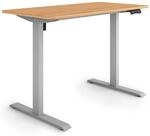 ESMART ETX-121GM elektrischer Steh-Sitz-Schreibtisch | 120 &times; 60 cm,...