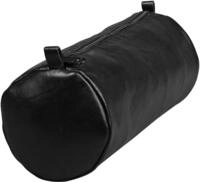 Clairefontaine 77031C Schlamperm&auml;ppchen Nomaddict 22x&Oslash;8cm aus Leder Schwarz