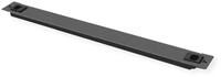 ROLINE 19"-Blindplatte Snap-in, 1 HE, RAL 9005 Tiefschwarz