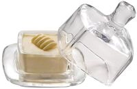 APS 15926 Butterservierer, Glas, 9 x 9 cm, H&ouml;he 9 cm | Butterglocke