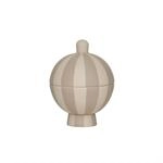 Bonbonniere aus Steingut 8.5xH11.5cm