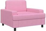 vidaXL Sessel Rosa Stoff | Der Bezug aus 100 % Polyester ist sehr glatt, Das...