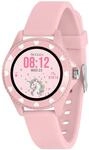 Tikkers Series 34 Kinder M&auml;dchen Rosa Smartwatch mit Fitness-Tracker, Pulsmesser,