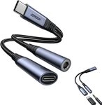 Joyroom SY-C02 Audio-Transfer Series 2-in-1 Audio Adapter Schwarz