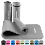 Tunturi Gymnastikmatte, Fitnessmatte extra dick, rutschfest, Yogamatte,...