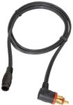 TecMate OptiMATE CABLE O-39, Adapter, DC 2,5 mm auf MOTORRAD 90&deg; Stecker, f&uuml;r
