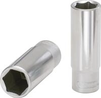 KS Tools 1/4'' Classic 6-kant Stecknuss 8mm lange Ausf&uuml;hrung, matt verchromt