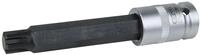 KS Tools 1/2' Bit-Stecknuss f&uuml;r Ribe&reg;-Schrauben, M13, L&auml;nge 120 mm,...