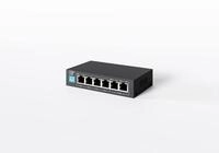 Extralink Euros PoE Switch, 4 Betriebsarten, 4 PoE Switch 2X RJ45 Uplink...