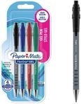 Paper Mate FlexGrip Gelstifte | 0,7 mm | schwarzeblauerote & gr&uuml;ne Tinte | stifte