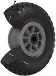 TRUTZHOLM Sackkarrenrad 260x85mm Vollgummi 3.00-4 PU Ersatzrad f&uuml;r Sackkarre...