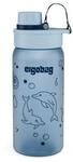 ergobag Trinkflasche Delfin - Dunkelblau | Mit ergobag Motiv, 550 ml,...