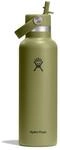 Hydro Flask &ndash; Standard Flex Straw Cap 621 ml (21 oz) Bottle | Edelstahl,