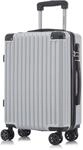 YONSLY Trolley Reisekoffer Suitcase, Rollkoffer Handgep&auml;ck, Kabinenkoffer