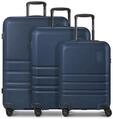 REDOLZ Koffer-Set 3-teilig f&uuml;r Damen und Herren | Reise-Trolleys | 50 x 30 x...