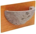 Mehlschwalbennest aus Ton mit Holzplatte 24x14,5cm - Nisthilfe f&uuml;r Schwalben