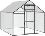 vidaXL Vogelk&auml;fig Anthrazit 181,5 x 221 x 173,5 cm