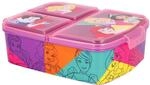 Stor PRINCESAS Disney |Brotdose mit 3 F&auml;chern f&uuml;r Kinder - Kinder-Lunchbox -