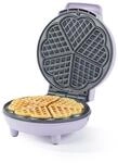 Giles & Posner Sorbet Gloss Herz-Waffeleisen, 18-cm-Platten, Lila 