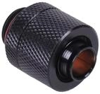 13/10mm (10x1,5mm) Anschraubt&uuml;lle G1/4 - ger&auml;ndelt - black matt