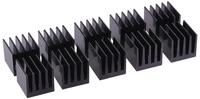 Alphacool GPU RAM Aluminium K&uuml;hlk&ouml;rper 15x15mm - Schwarz 10 St&uuml;ck