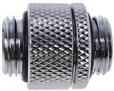 Alphacool Eiszapfen Doppelnippel drehbar G1/4 AG auf G1/4 AG - Chrome