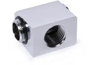 Alphacool Low Profile Adapter 90 Grad G1/4 Zoll AG auf G1/4 Zoll IG
