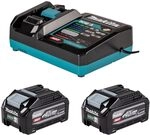 Makita Akku Power Source Kit XGT 2X 4,0 Ah, EGT 40V max.