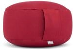 Bodhi Meditationskissen Rondo ECO | Yogakissen mit Bio Dinkelf&uuml;llung | Bezug...