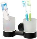 bremermann Bad-Serie Piazza Black - Doppel-Glasbecherhalter,...