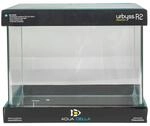 Aqua Della, Urbyss Aquarium, 35 x 22 x 28 cm, rechteckiges Aquarium mit gebogenem und
