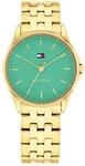 Tommy Hilfiger Uhr mit DREI-Zeiger-Quarzwerk f&uuml;r Damen mit Edelstahlarmband &ndash;